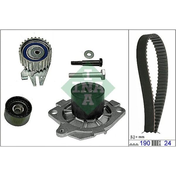 Schaeffler INA 530 0622 30 Wasserpumpe + Zahnriemensatz