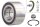 Schaeffler FAG 713 6204 10 Radlagersatz
