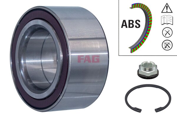 Schaeffler FAG 713 6204 20 Radlagersatz
