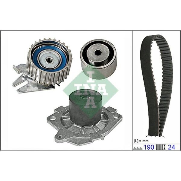 Schaeffler INA 530 0620 30 Wasserpumpe + Zahnriemensatz