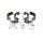 BOSCH 0 204 113 692 Bremsbackensatz