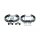 BOSCH 0 204 114 635 Bremsbackensatz