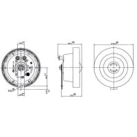 BOSCH 0 320 223 028 Horn
