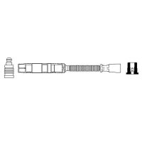 BOSCH 0 356 912 948 Zündleitung