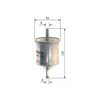 BOSCH 0 450 905 326 Kraftstofffilter