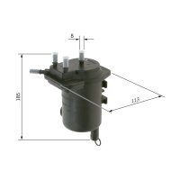 BOSCH 0 450 907 011 Kraftstofffilter