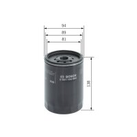 BOSCH 0 451 104 064 Ölfilter