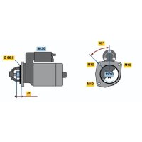 BOSCH 0 986 013 240 Starter