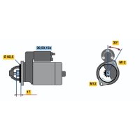 BOSCH 0 986 016 330 Starter