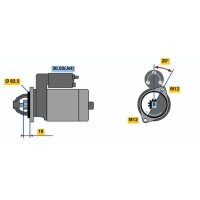 BOSCH 0 986 021 610 Starter
