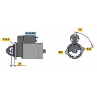 BOSCH 0 986 022 730 Starter