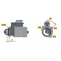BOSCH 0 986 022 810 Starter