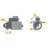 BOSCH 0 986 022 840 Starter