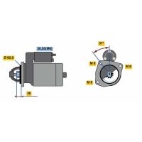 BOSCH 0 986 023 120 Starter