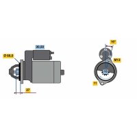 BOSCH 0 986 024 030 Starter