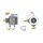 BOSCH 0 986 045 251 Generator