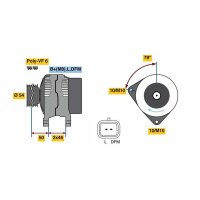 BOSCH 0 986 080 190 Generator