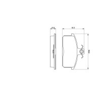 BOSCH 0 986 424 274 Bremsbelagsatz, Scheibenbremse