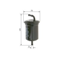 BOSCH 0 986 450 106 Kraftstofffilter