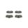 BOSCH 0 986 466 698 Bremsbelagsatz, Scheibenbremse