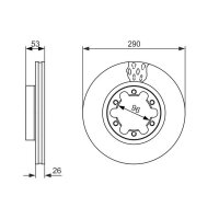 BOSCH 0 986 479 141 Bremsscheibe