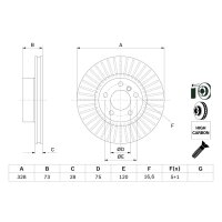 BOSCH 0 986 479 771 Bremsscheibe