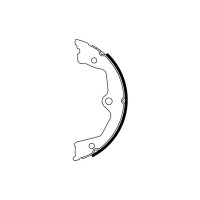 BOSCH 0 986 487 931 Bremsbackensatz, Feststellbremse