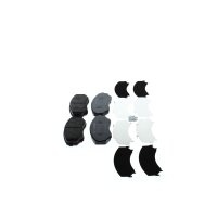 BOSCH 0 986 494 204 Bremsbelagsatz, Scheibenbremse