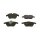 BOSCH 0 986 494 209 Bremsbelagsatz, Scheibenbremse