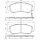 BOSCH 0 986 494 308 Bremsbelagsatz, Scheibenbremse