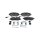 BOSCH 0 986 494 334 Bremsbelagsatz, Scheibenbremse