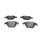 BOSCH 0 986 494 354 Bremsbelagsatz, Scheibenbremse