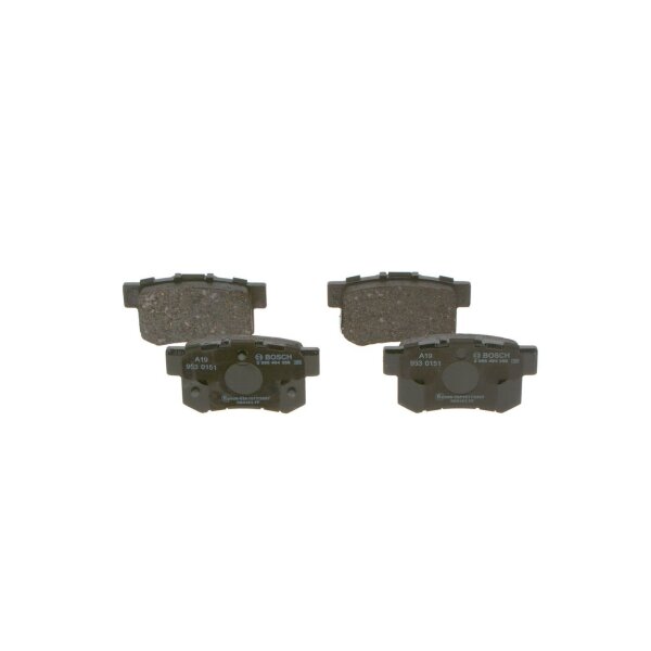 BOSCH 0 986 494 358 Bremsbelagsatz, Scheibenbremse