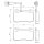 BOSCH 0 986 494 367 Bremsbelagsatz, Scheibenbremse
