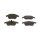 BOSCH 0 986 494 401 Bremsbelagsatz, Scheibenbremse