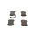 BOSCH 0 986 494 402 Bremsbelagsatz, Scheibenbremse