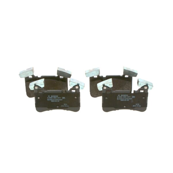 BOSCH 0 986 494 411 Bremsbelagsatz, Scheibenbremse