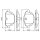 BOSCH 0 986 494 432 Bremsbelagsatz, Scheibenbremse
