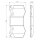BOSCH 0 986 494 440 Bremsbelagsatz, Scheibenbremse