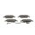 BOSCH 0 986 494 456 Bremsbelagsatz, Scheibenbremse