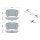 BOSCH 0 986 494 488 Bremsbelagsatz, Scheibenbremse