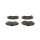 BOSCH 0 986 494 493 Bremsbelagsatz, Scheibenbremse