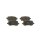 BOSCH 0 986 494 496 Bremsbelagsatz, Scheibenbremse