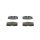 BOSCH 0 986 494 497 Bremsbelagsatz, Scheibenbremse