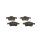 BOSCH 0 986 494 528 Bremsbelagsatz, Scheibenbremse