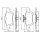 BOSCH 0 986 494 528 Bremsbelagsatz, Scheibenbremse