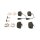 BOSCH 0 986 494 529 Bremsbelagsatz, Scheibenbremse