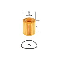 BOSCH 1 457 429 257 Ölfilter