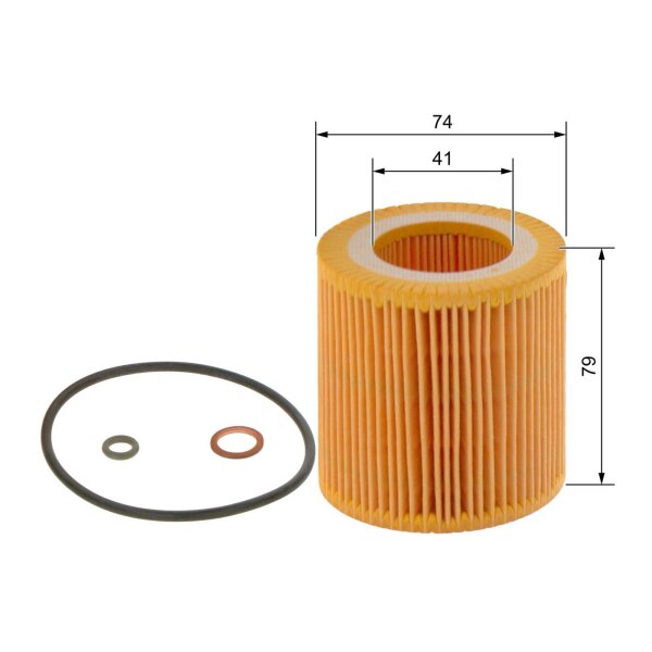 BOSCH 1 457 429 269 Ölfilter