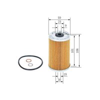 BOSCH 1 457 429 605 Ölfilter